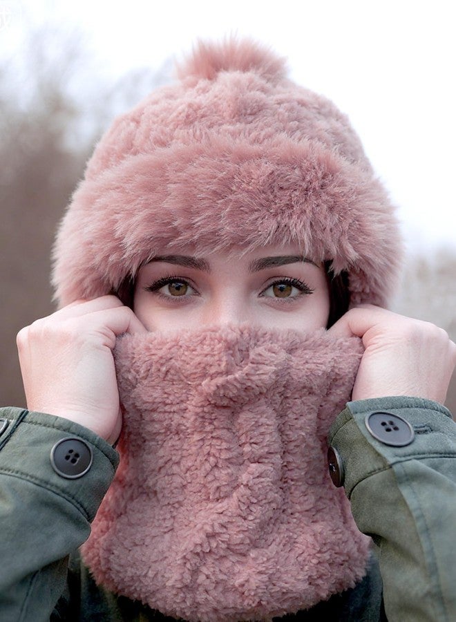Floraltop 3 Pack Balaclava Hats for Women Winter Ski Mask Face Cover Neck Warmer Scarf Cold Weather Gear Hats for Men Adults - Image 2